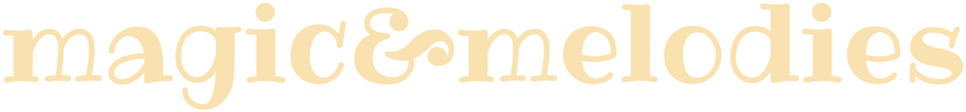 Magic&Melodies Wordmark Magic&Melodies wordmark.