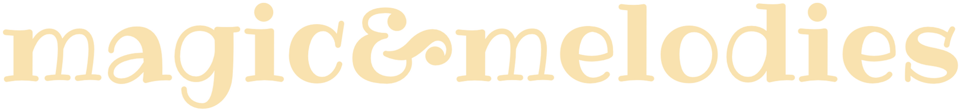 Magic&Melodies Wordmark Magic&Melodies wordmark.